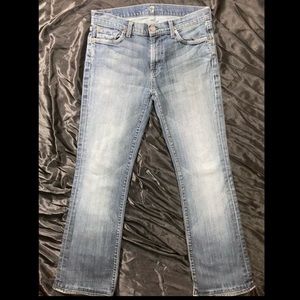 7FAMK boot cut jeans sz 30
